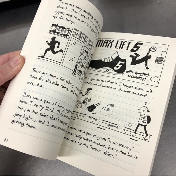 Diary of the Wimpy Kid: Hard Luck by: Jeff Kinney, paperback book - Picture 4 of 6